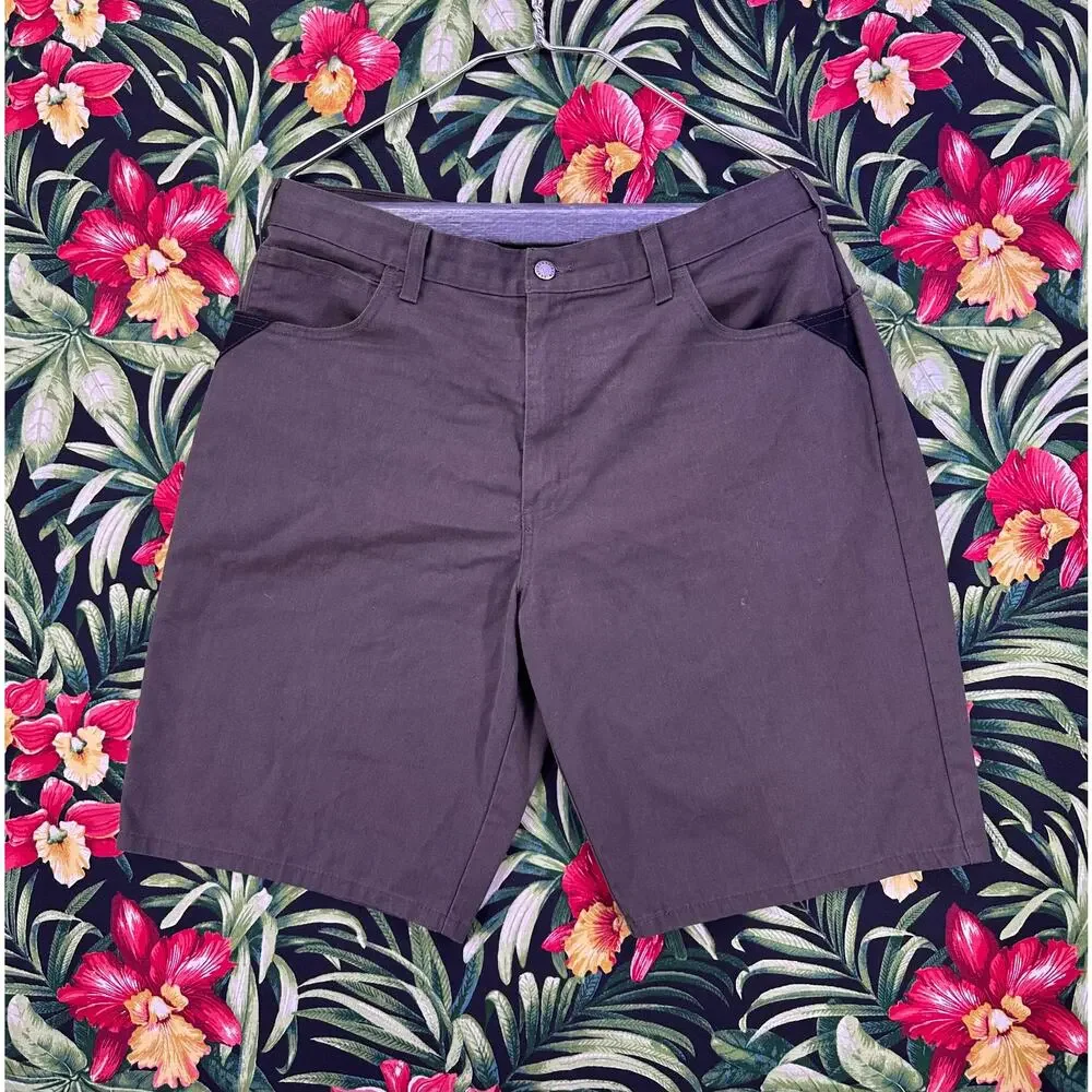Dickies Dark Green Jean Shorts Size 38/40